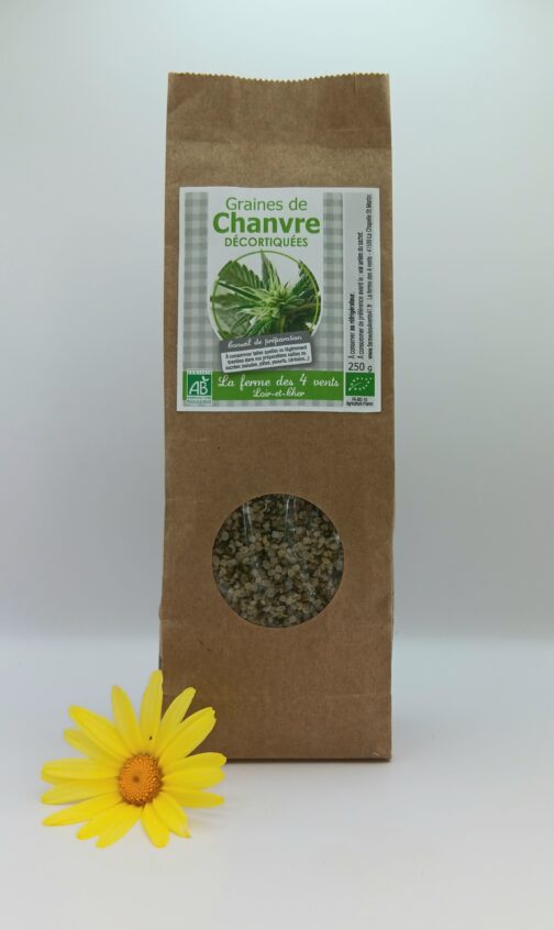 Graines de chanvre - 250gr