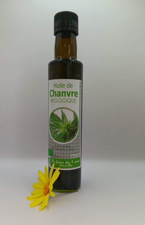 Huile de chanvre bio 250ml