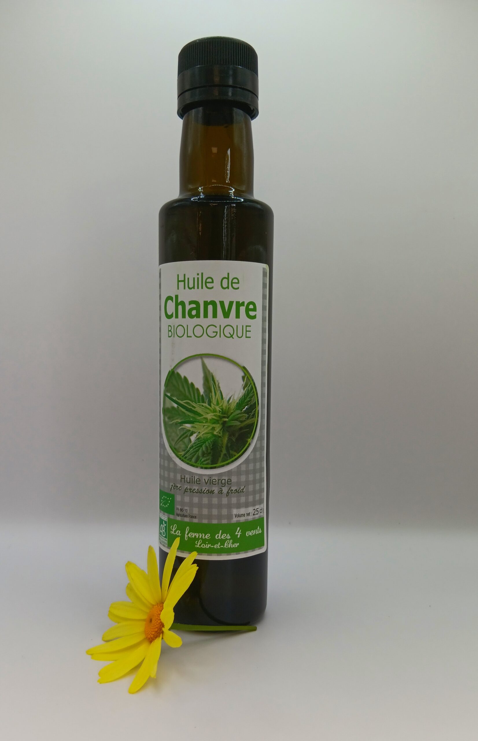 Huile de chanvre bio 250ml