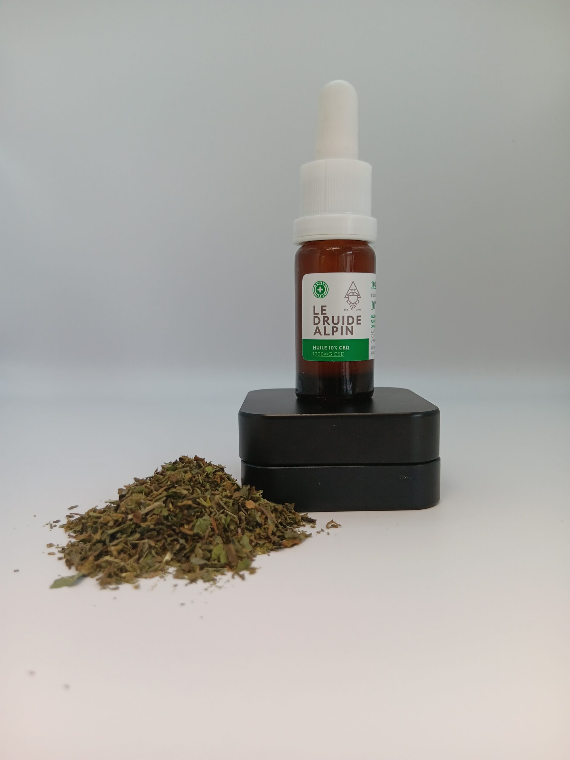 Huile sublinguale CBD 10ml 10% Le Druide Alpin