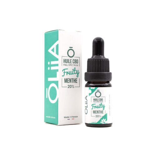 Huile CBD 10 % Menthe