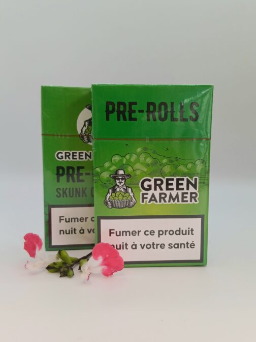 Cigarette CBD CBG Pré Roll x20 Green Farmer