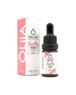 Huile CBD Fraise & Vanille