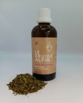 Huile de massage drainage lymphatique