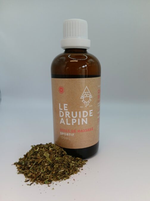 Huile de massage sportif 100ml Le Druide Alpin