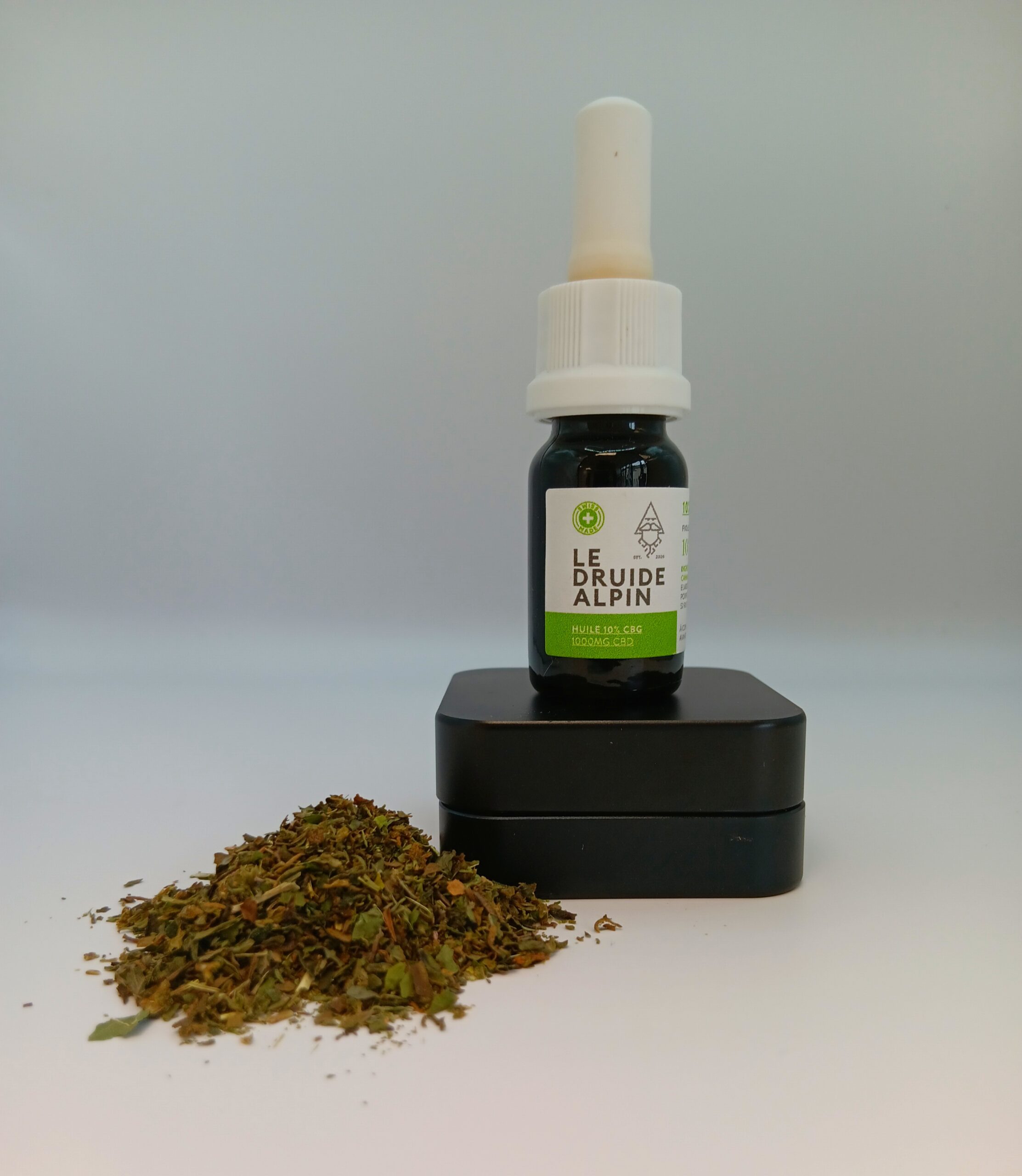 Huile sublinguale CBG 10ml 10% Le Druide Alpin