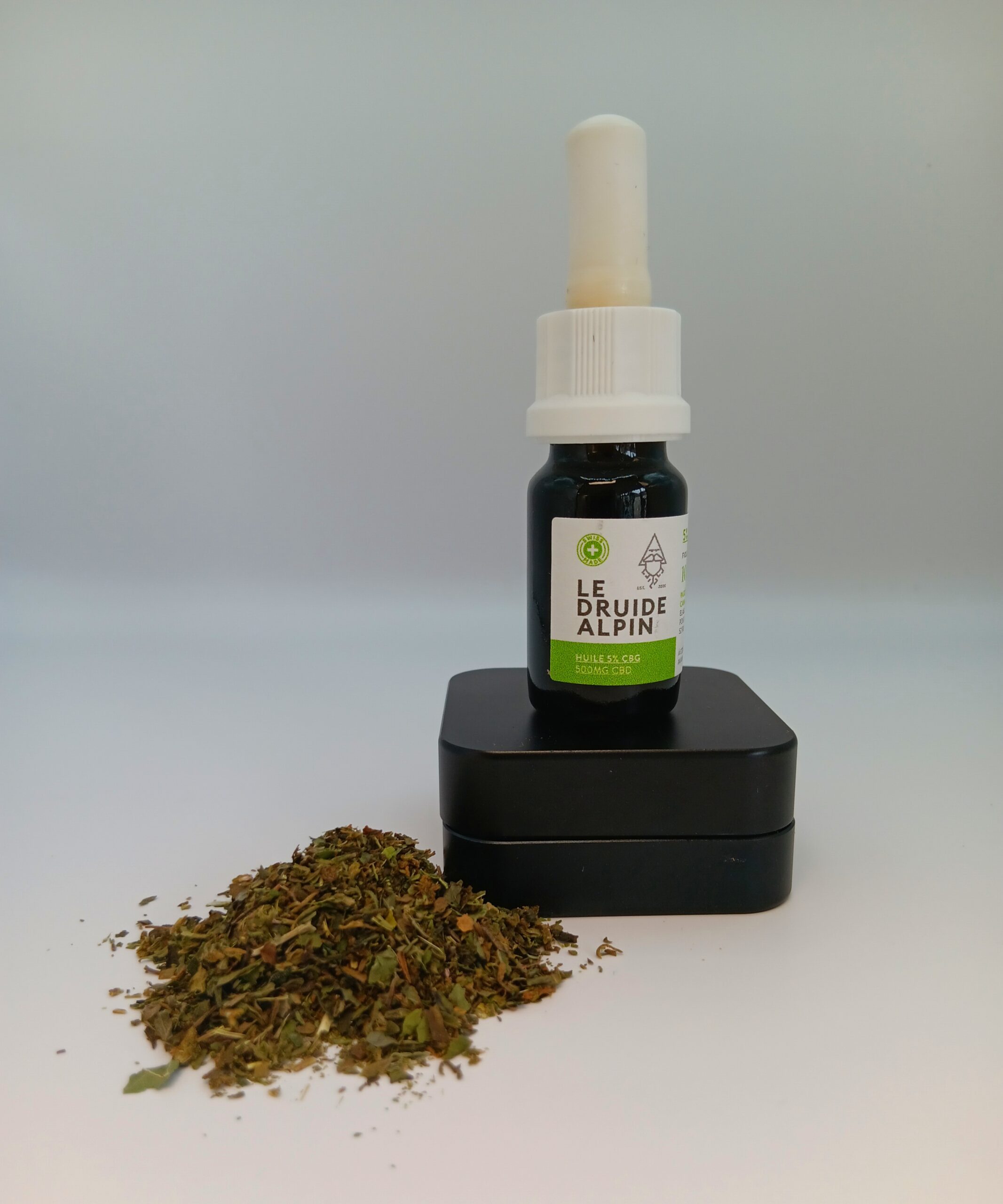 Huile sublinguale CBG 10ml 5% Le Druide Alpin