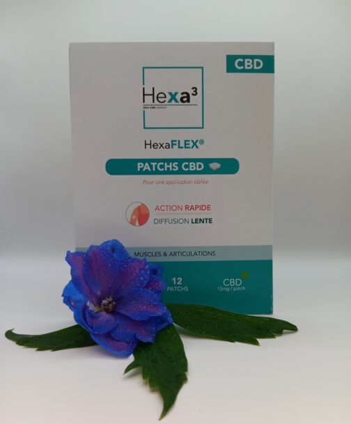 Patch douleur CBD 15mg Hexa3