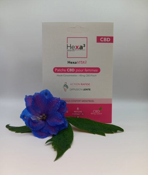 Patch douleur CBD 45 mg Hexa3